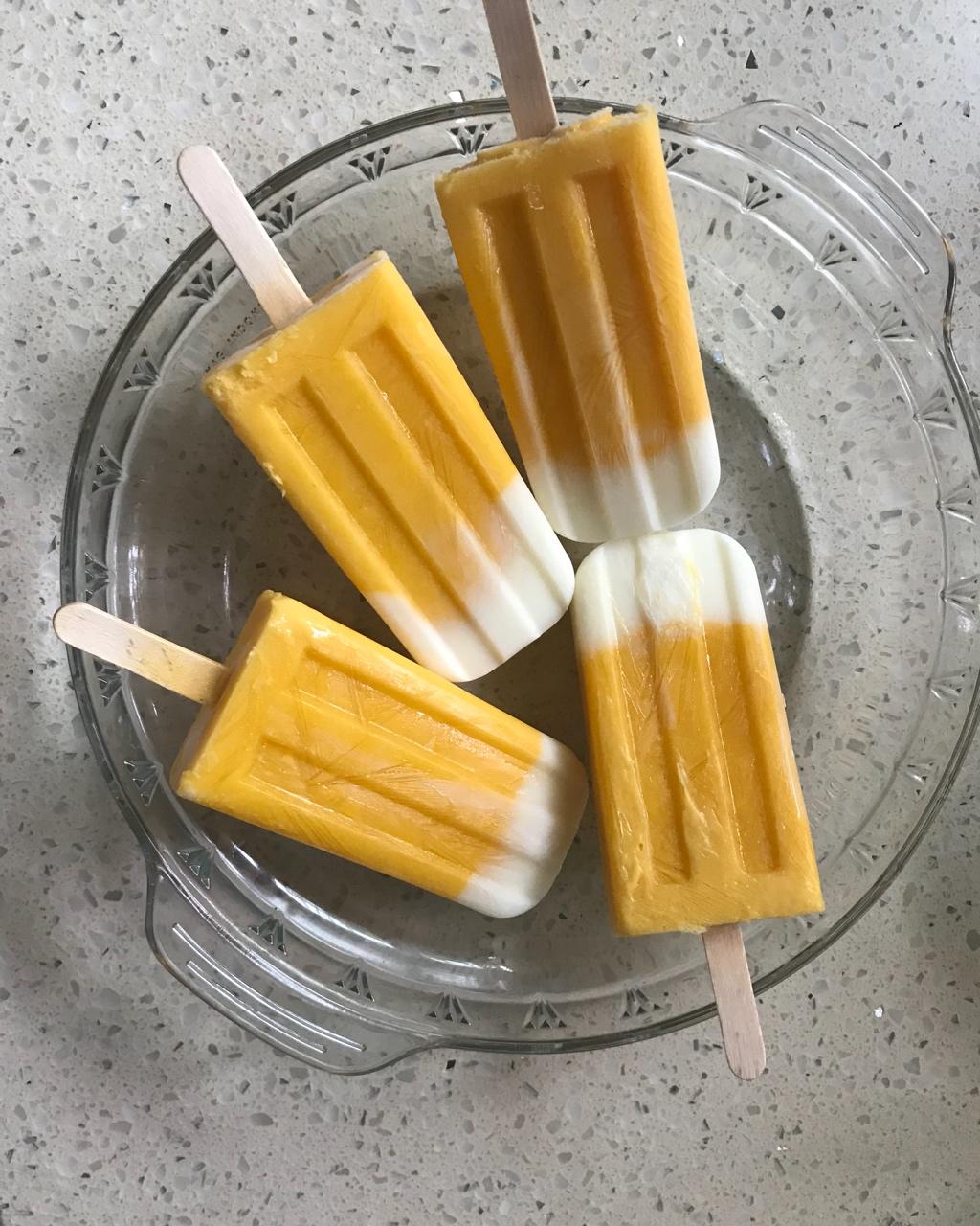 芒果酸奶棒冰