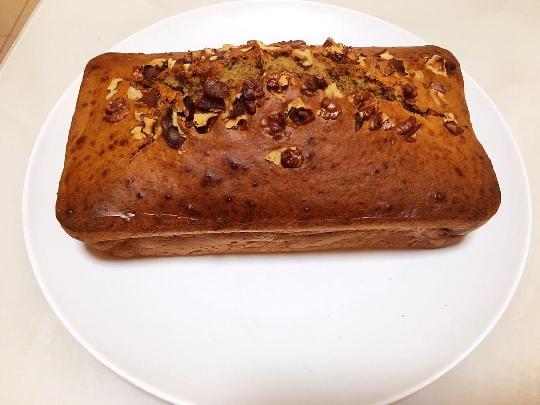 星巴克香蕉核桃蛋糕（Banana loaf）