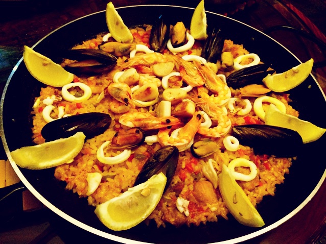 【曼食慢语】Seafood Paella 西班牙海鲜饭