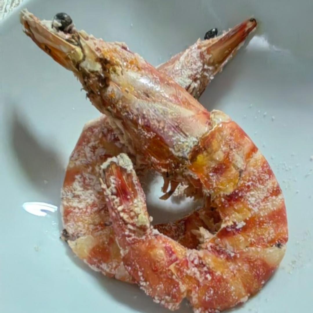 超大超鲜的盐焗🦐虾