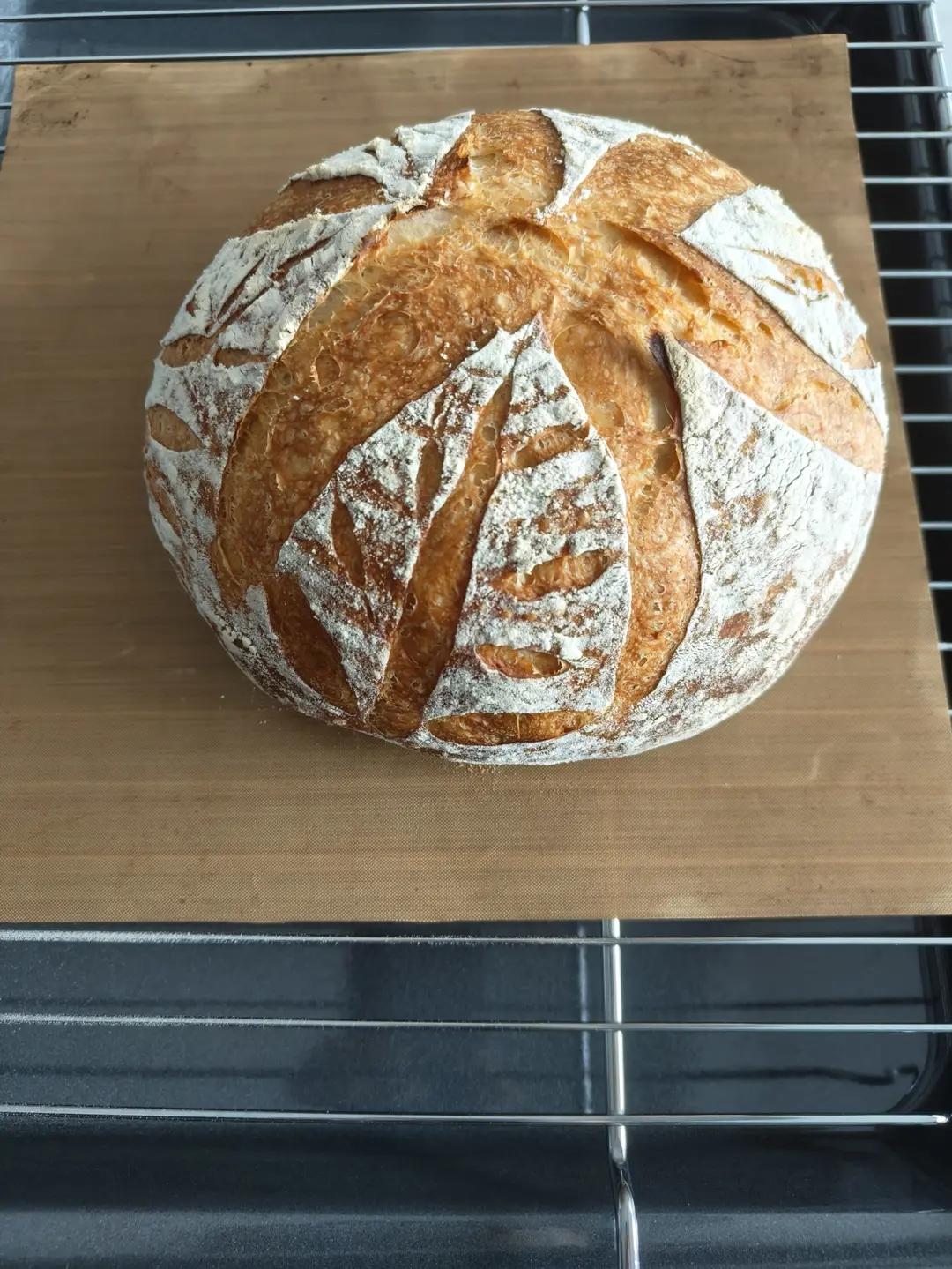 大气孔免揉欧包 | 4小时就能搞定