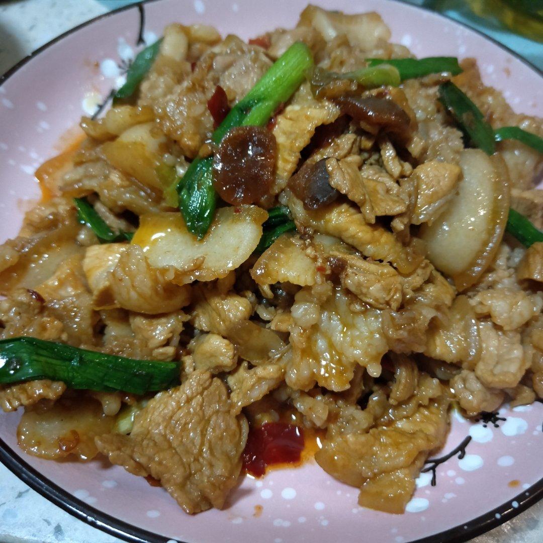 生炒五花肉