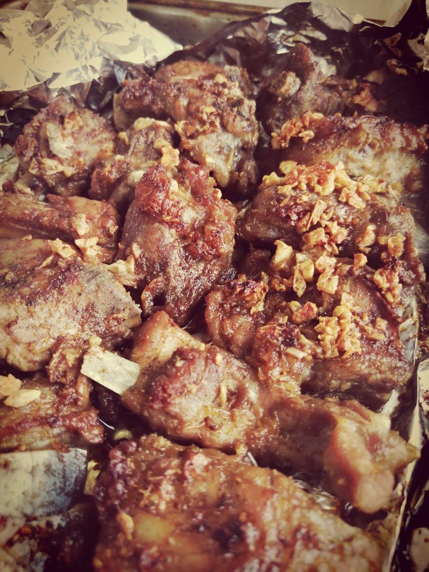 香到骨头里的蒜香排骨（烤箱）