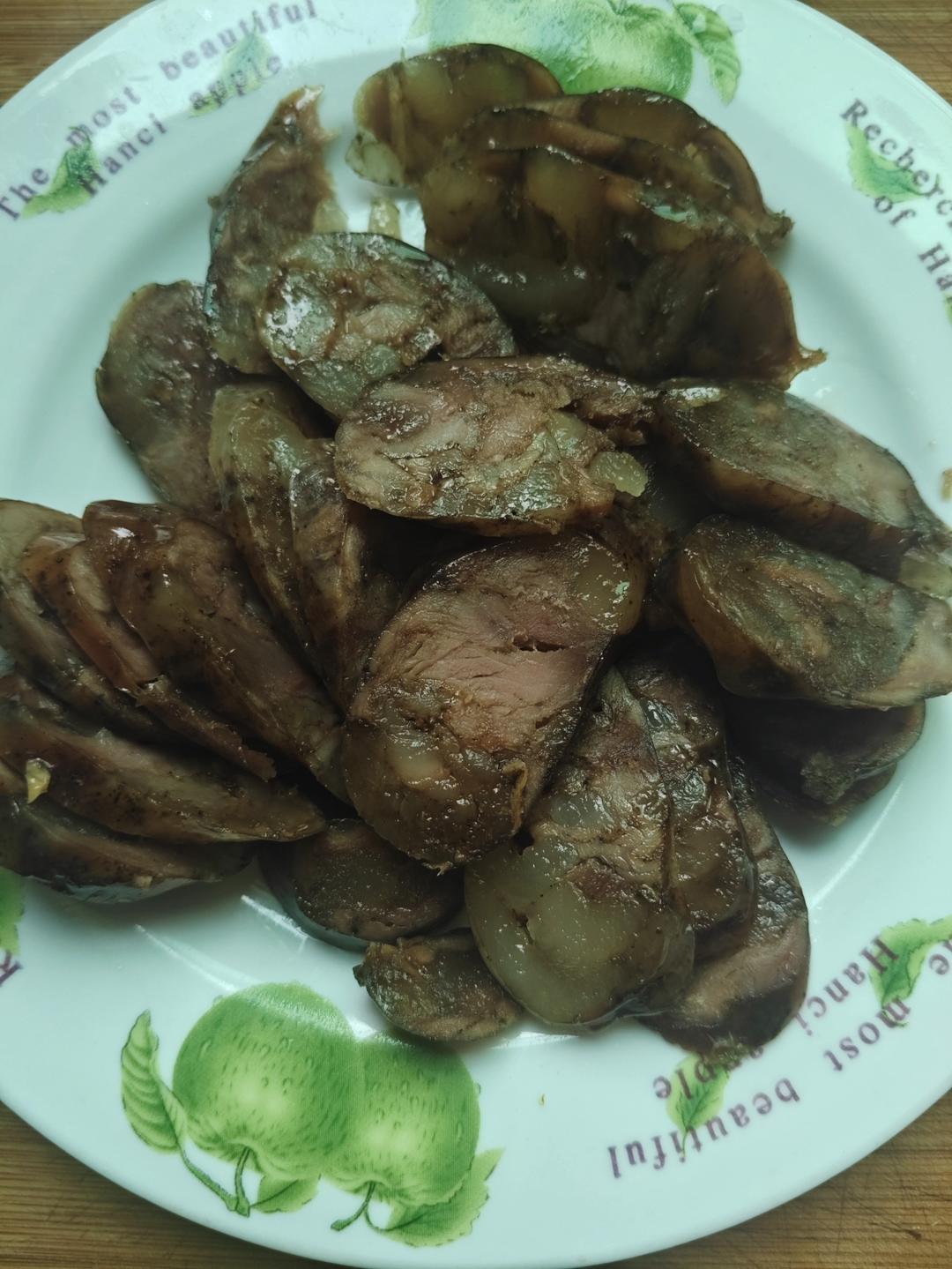 蒸腊肠