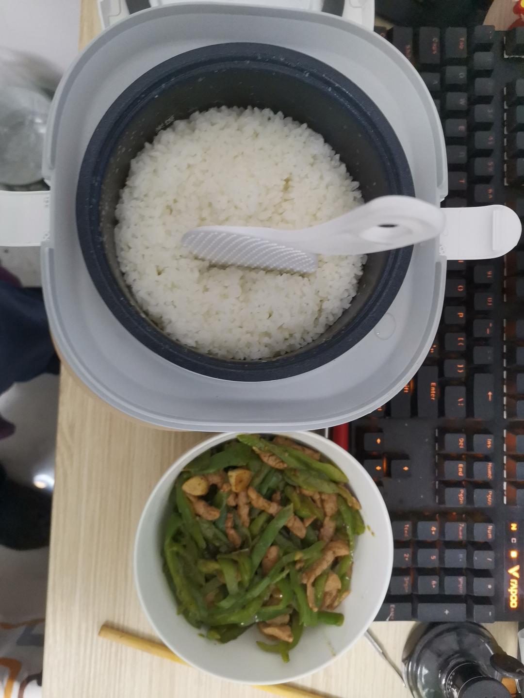 ‼️好吃到舔盘的青椒肉丝盖浇饭