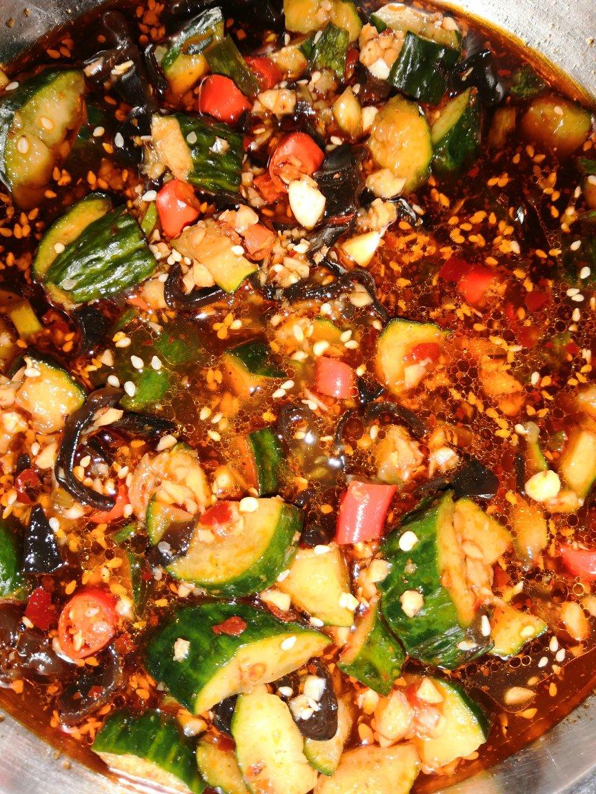 🔥5分钟完成✅巨好吃的凉拌黄瓜❗️清脆爽口‼️