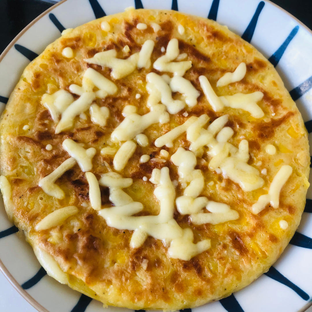 没人不爱吃的【芝士玉米烙】附拨玉米技巧