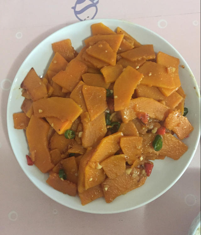辣炒南瓜