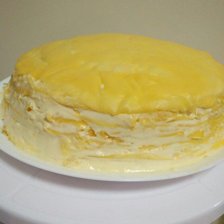 榴莲千层（超软糯蛋皮配方٩( ᐛ )و