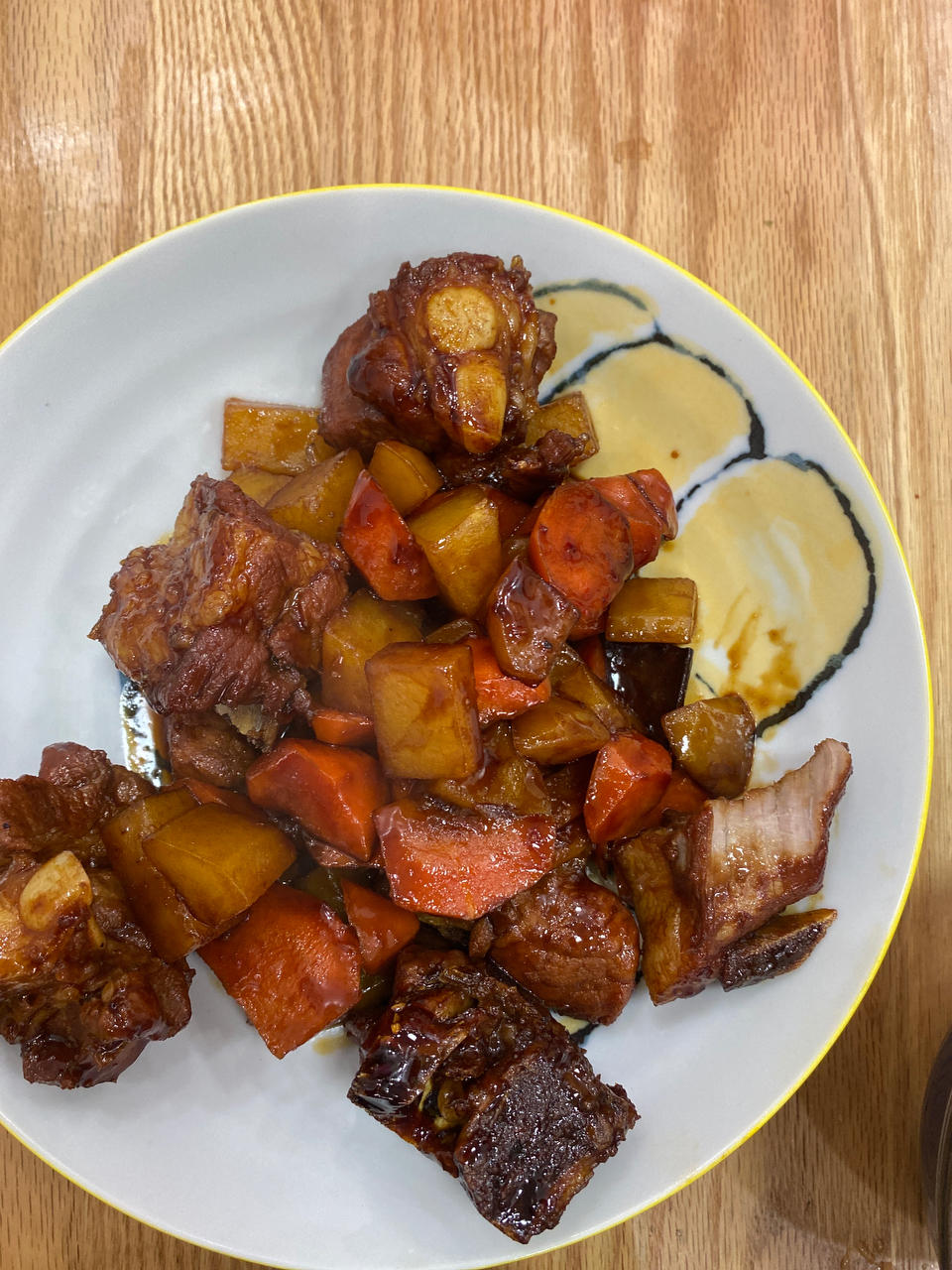 🔥巨好吃的红烧排骨炖土豆❗️懒人版轻松做拿手菜