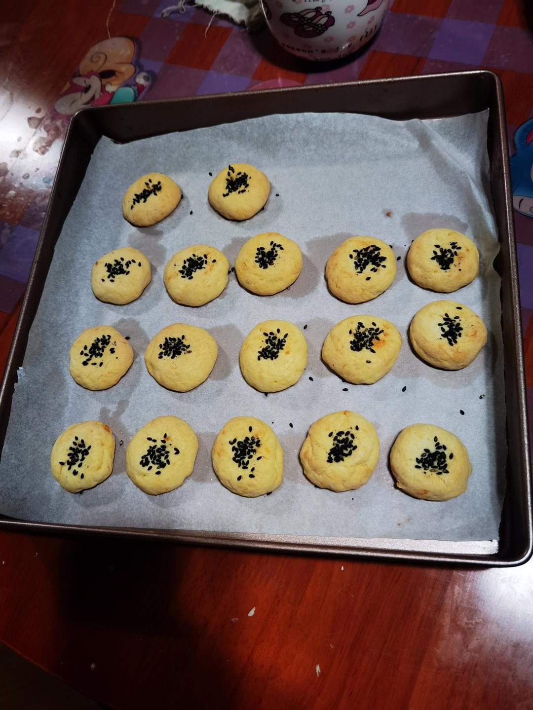 香酥咸蛋黄饼干