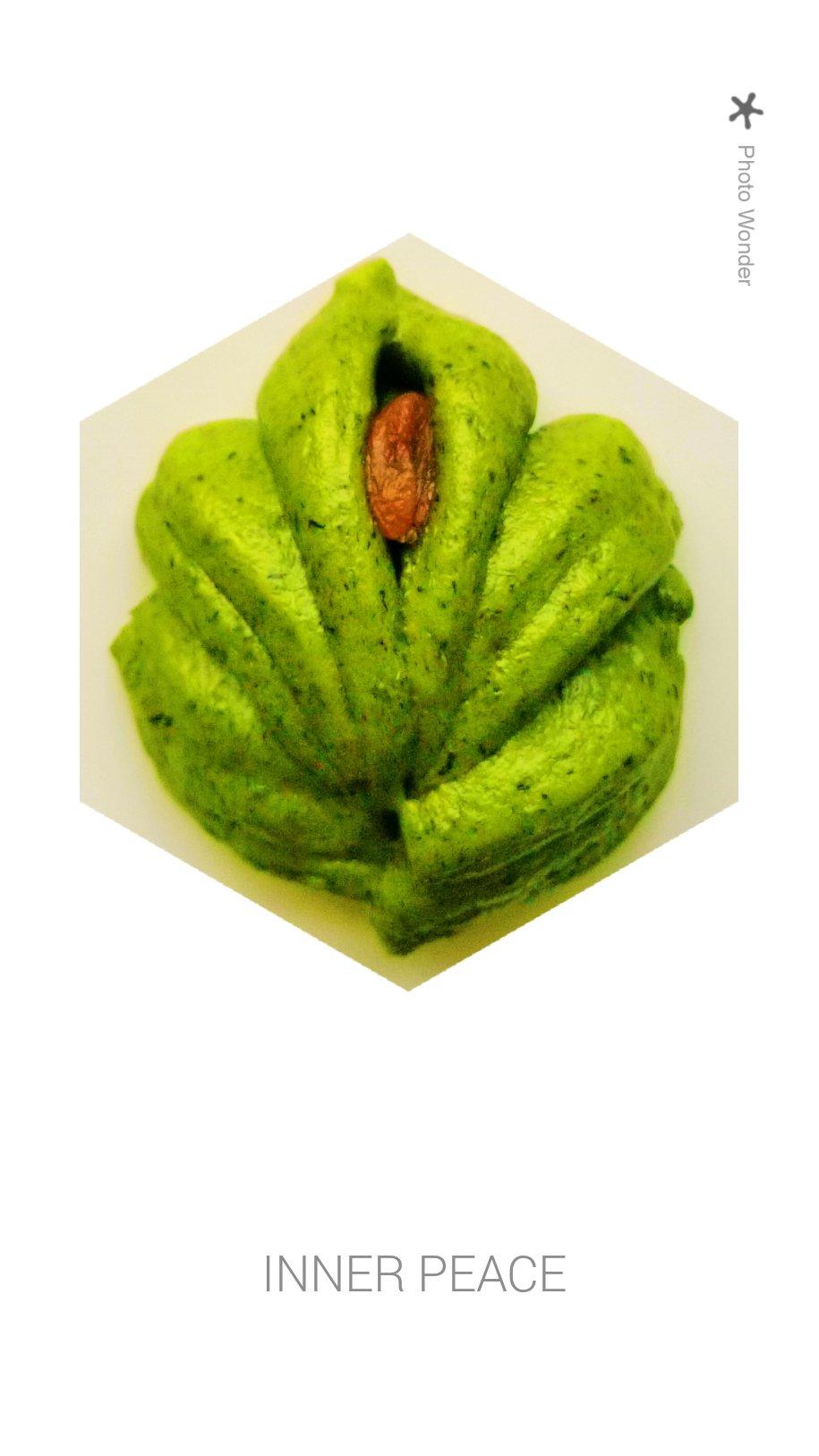树叶花卷