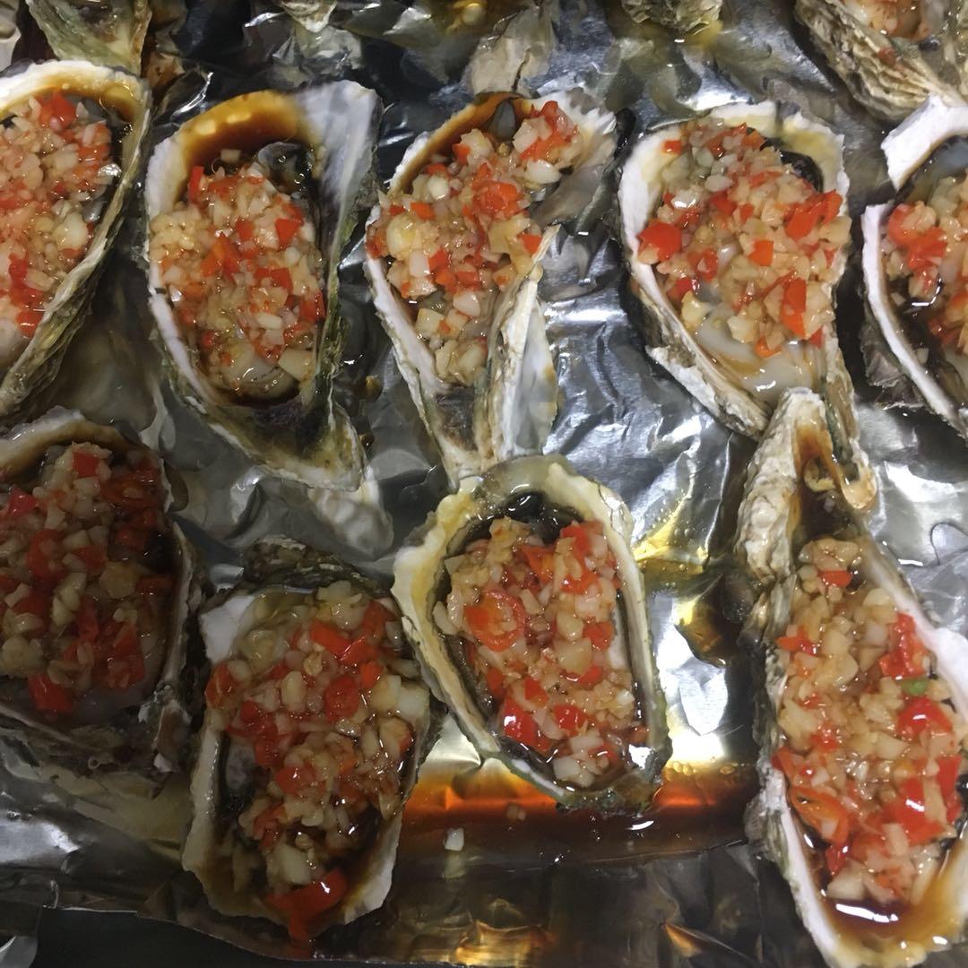 蒜蓉烤生蚝（烤箱版首发）