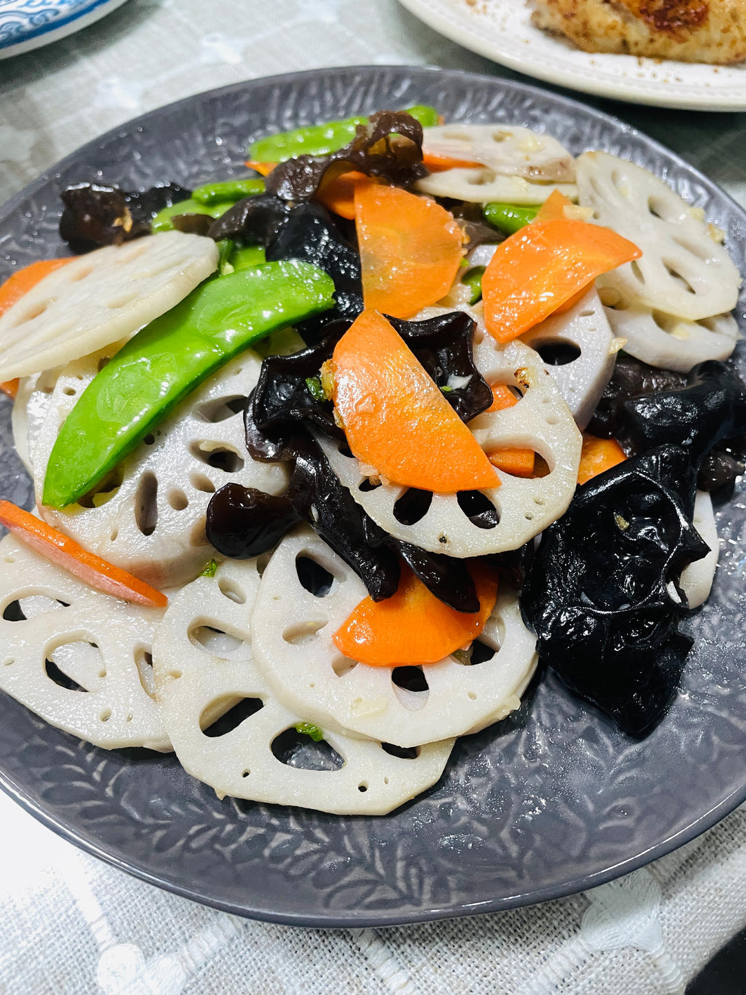 年夜饭之荷塘月色清新小炒
