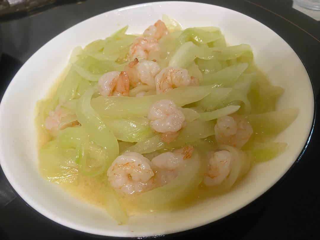 青瓜炒虾仁