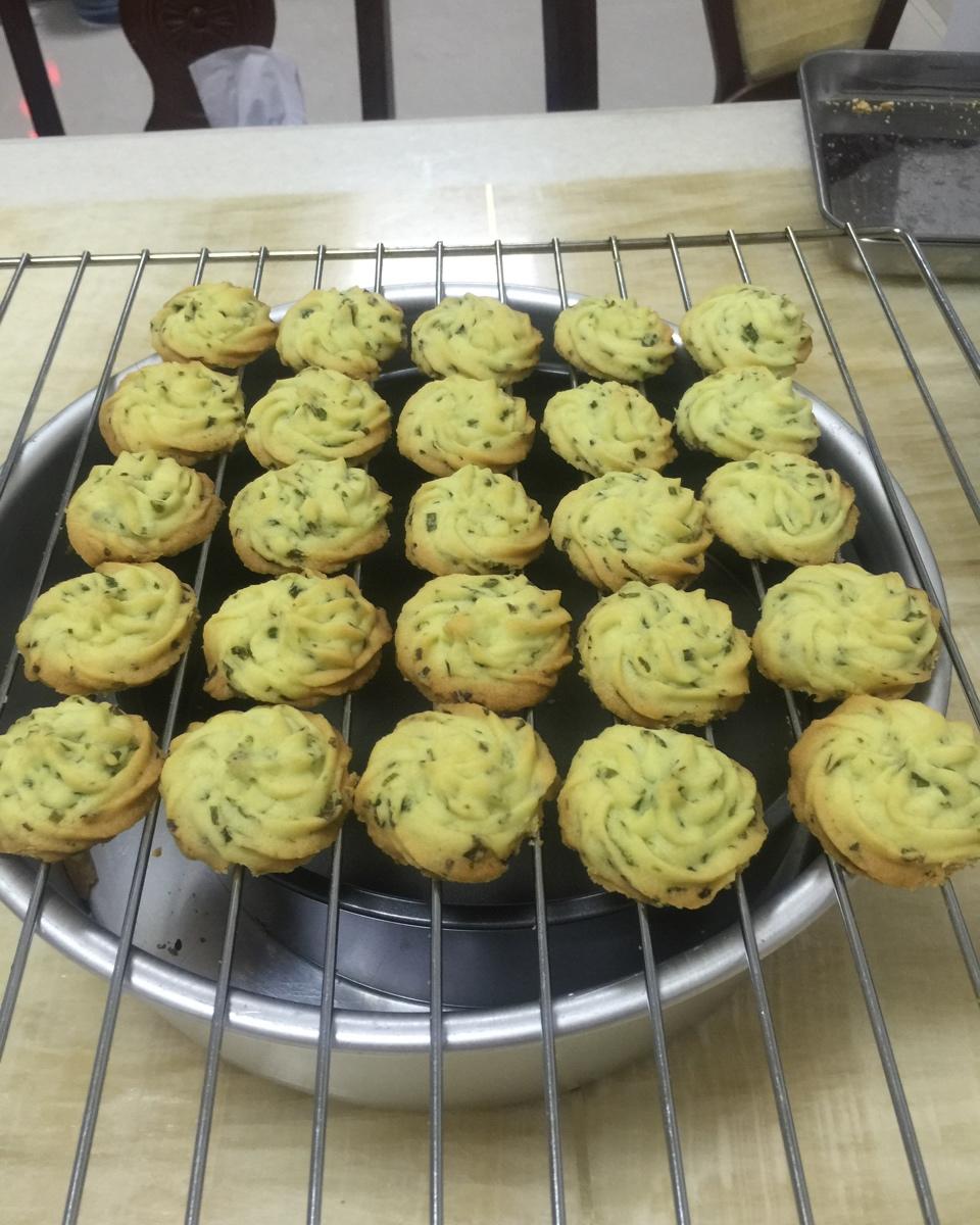 葱香曲奇——酥脆的咸味饼干