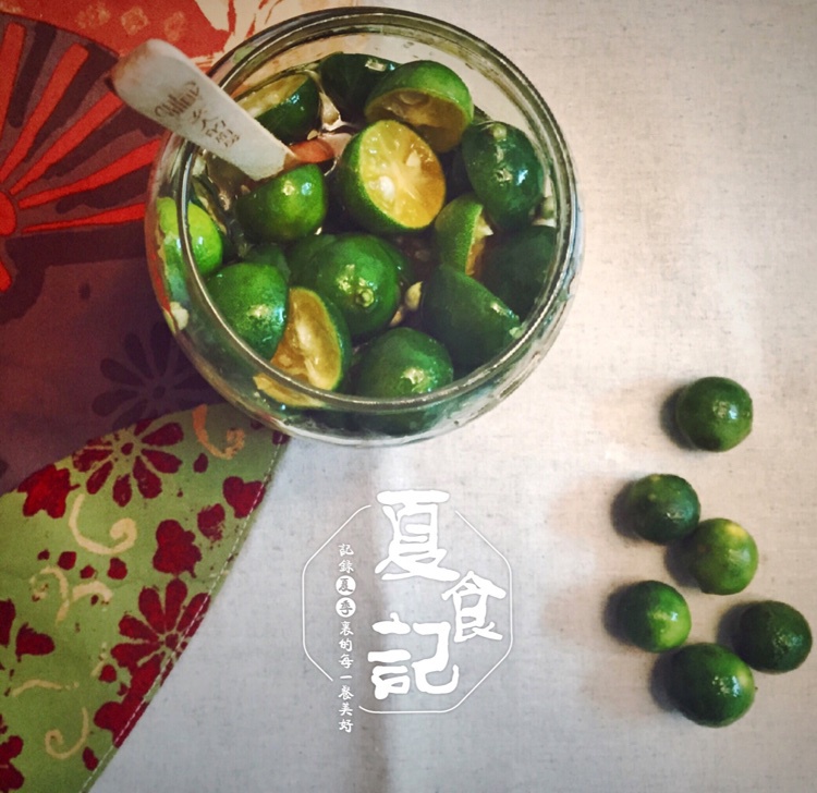夏日饮品桔子冰