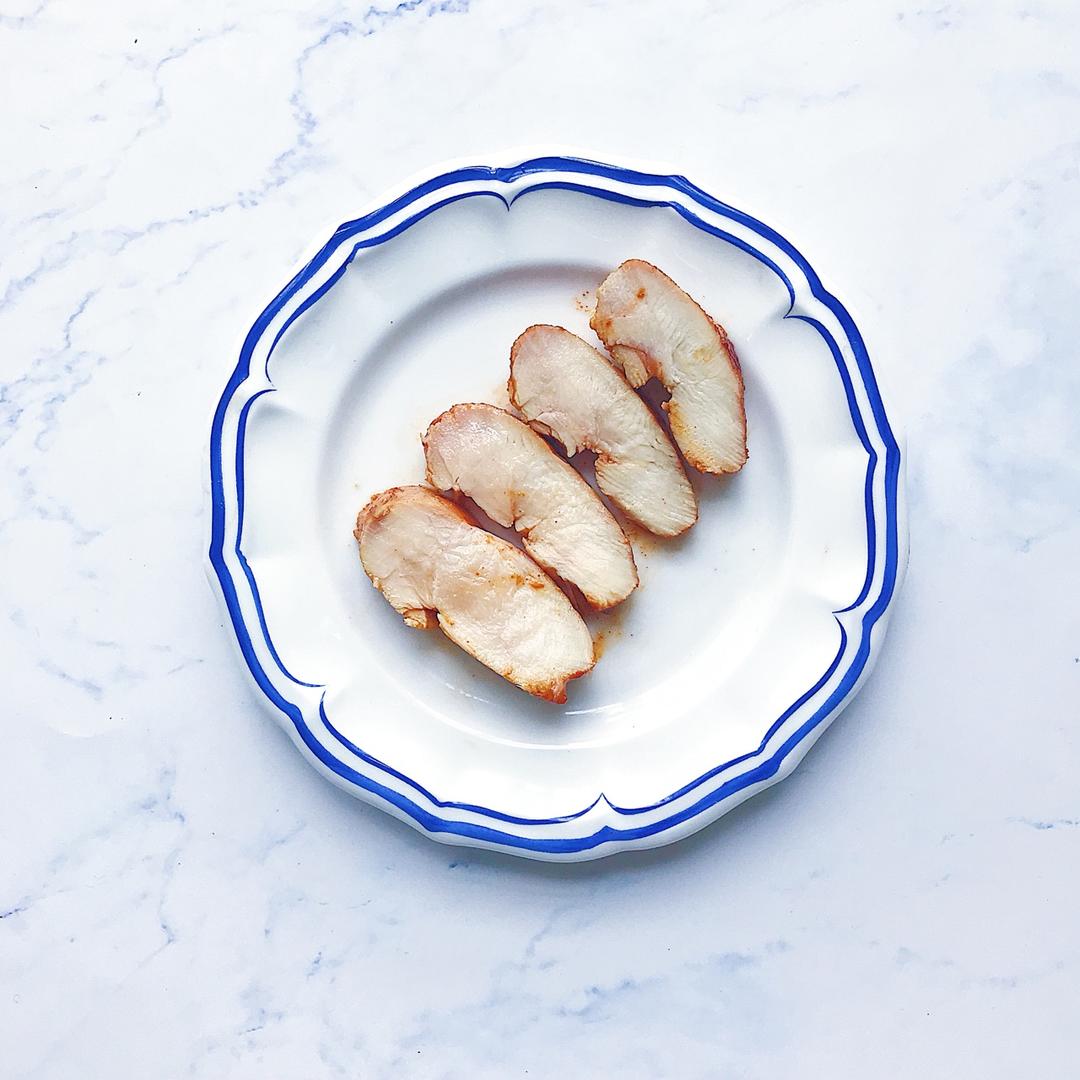 酷炫屌炸天好吃的煎鸡胸肉（香蒜蜂蜜煎鸡胸肉）