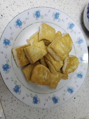 香煎老豆腐的做法 步骤3