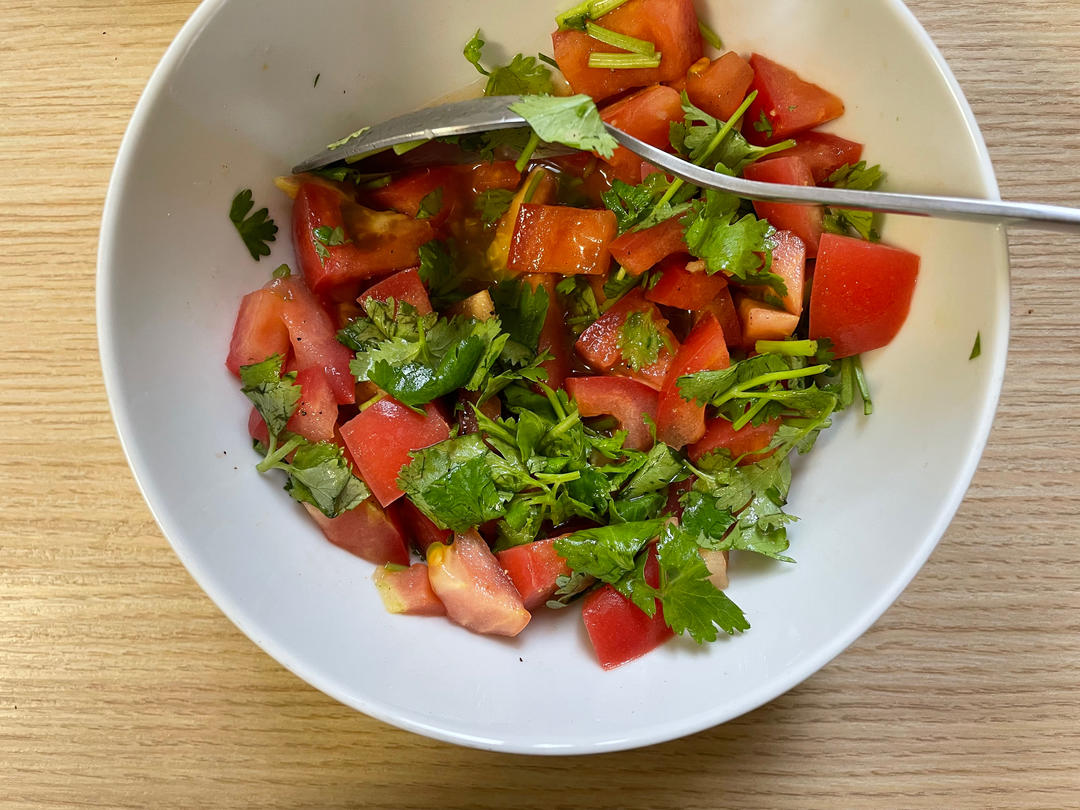 凉拌西红柿丨健康·三餐