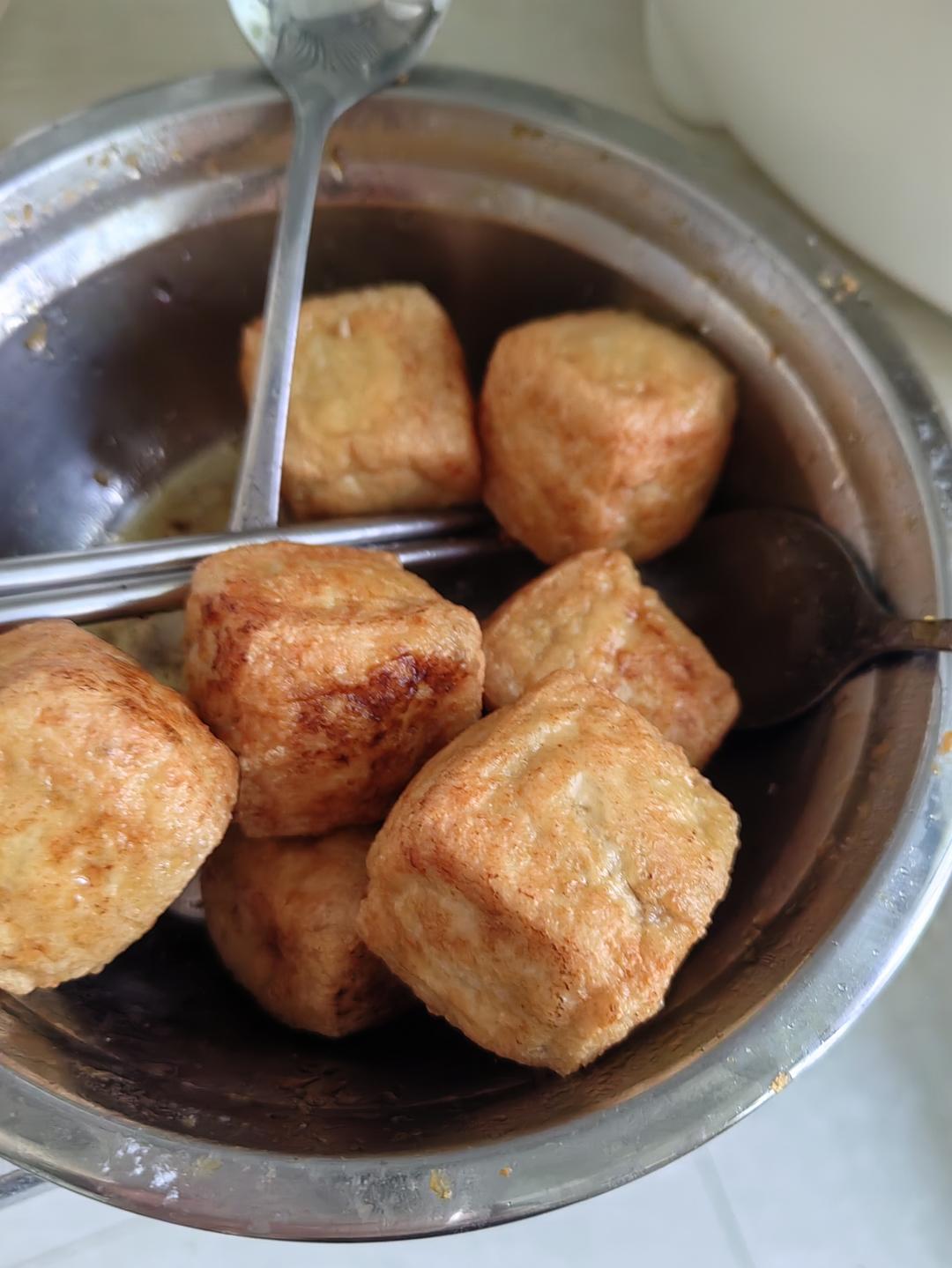 一端上桌就被秒光的时蔬肉沫酿油豆腐