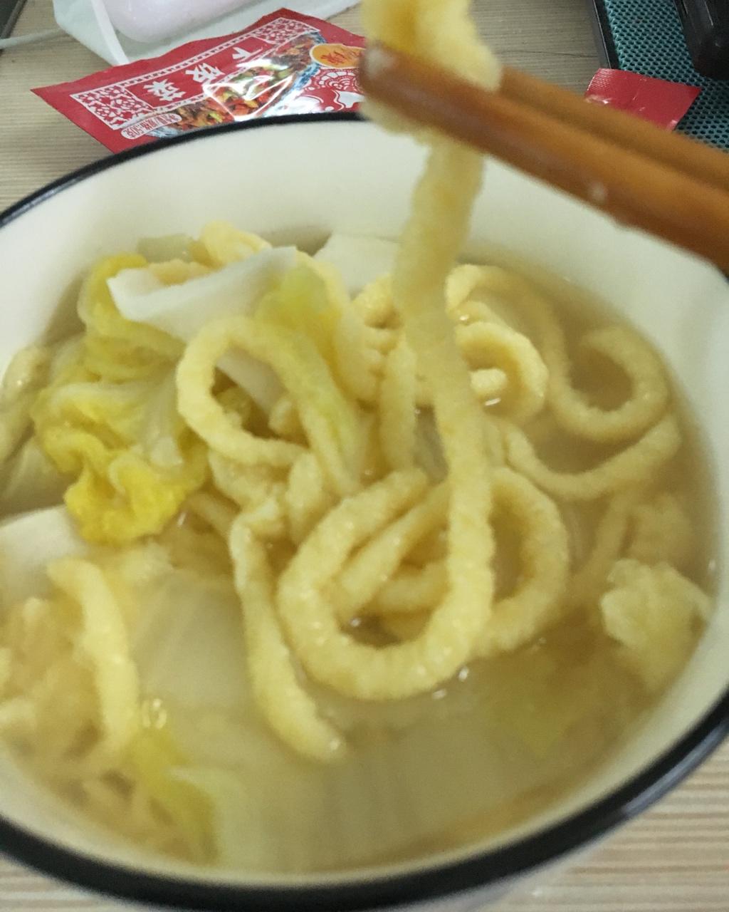 抖音鸡蛋面