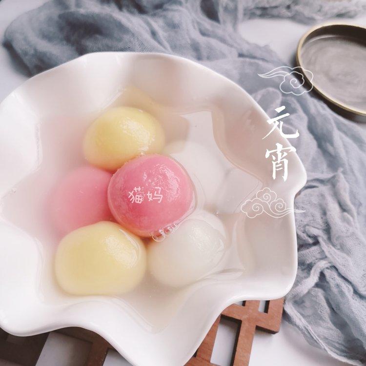 花生黑芝麻汤圆