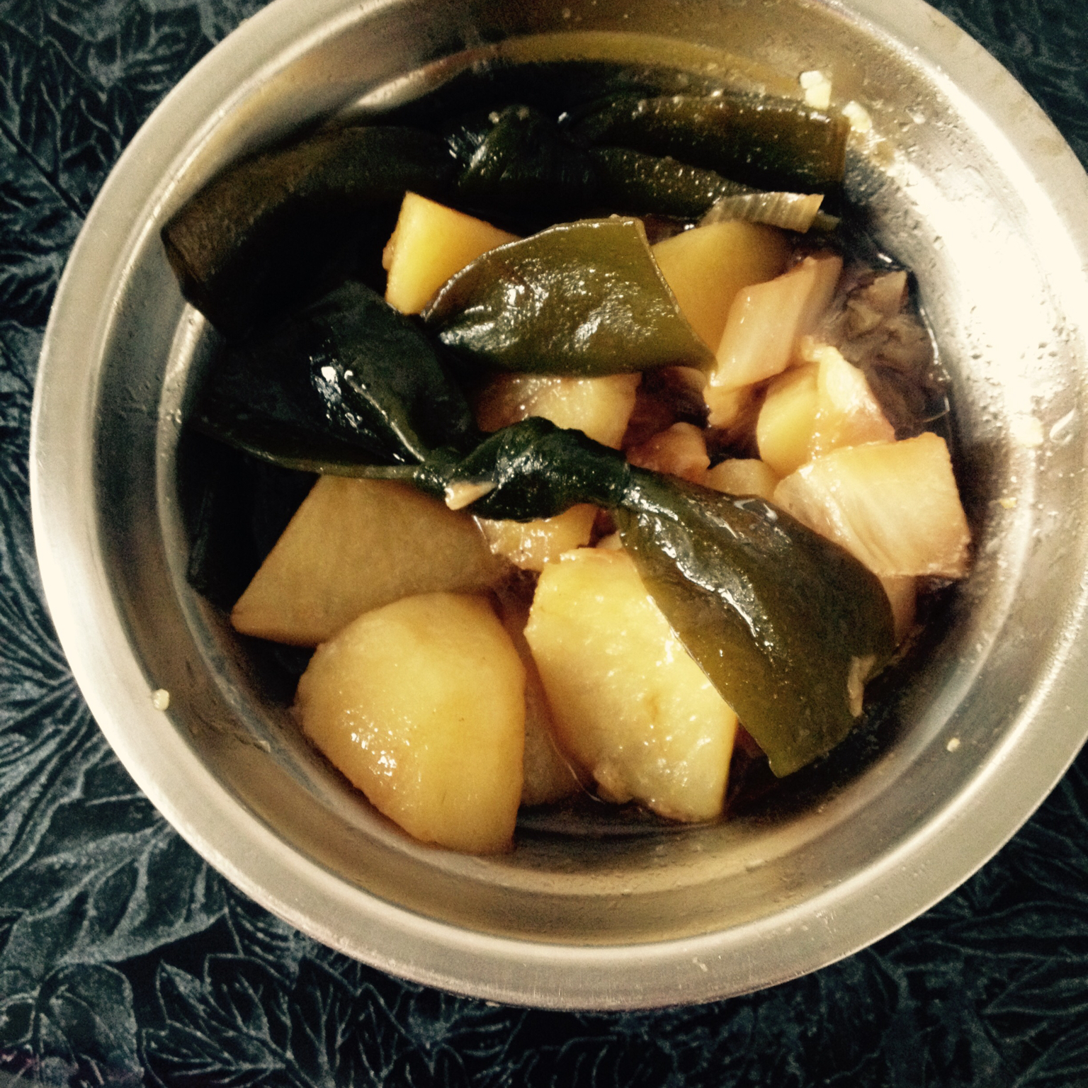 傿嵫做的土豆炖海带