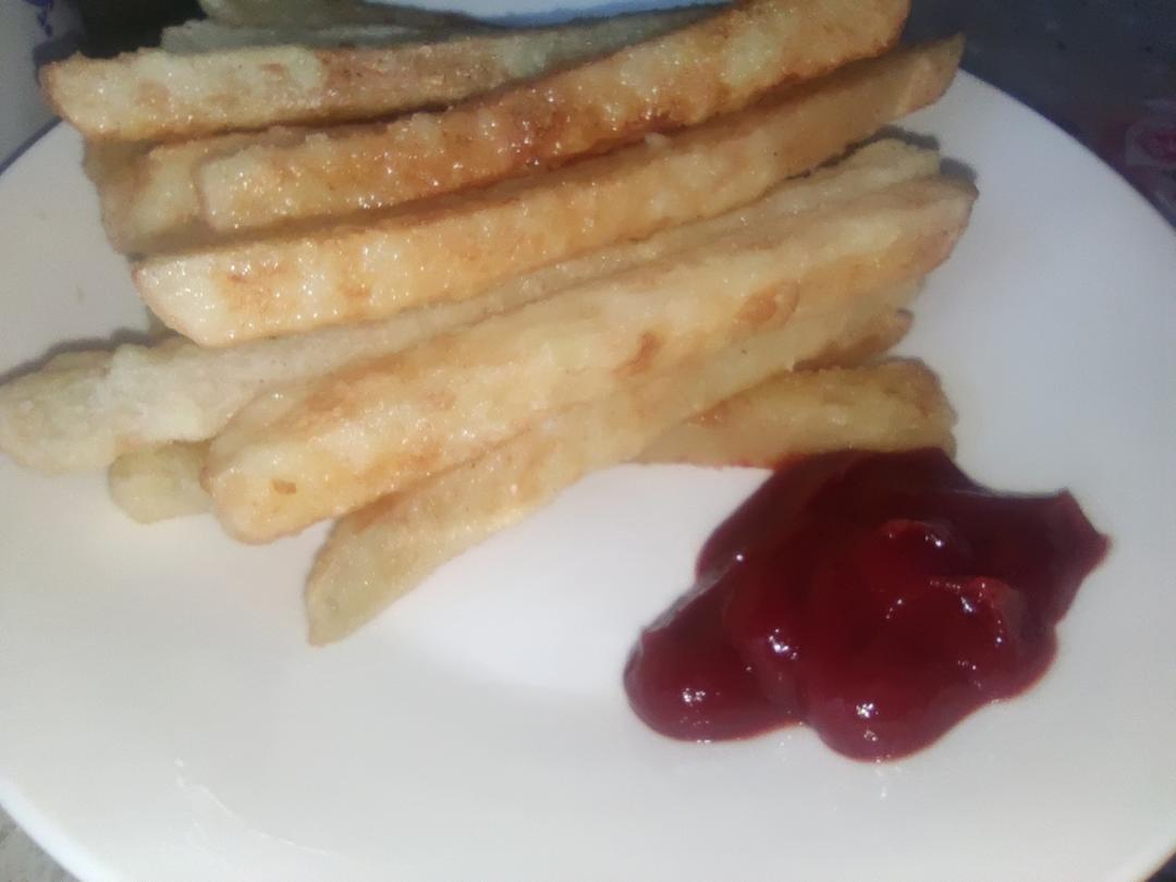 自制薯条（不用煮/不用冷冻）