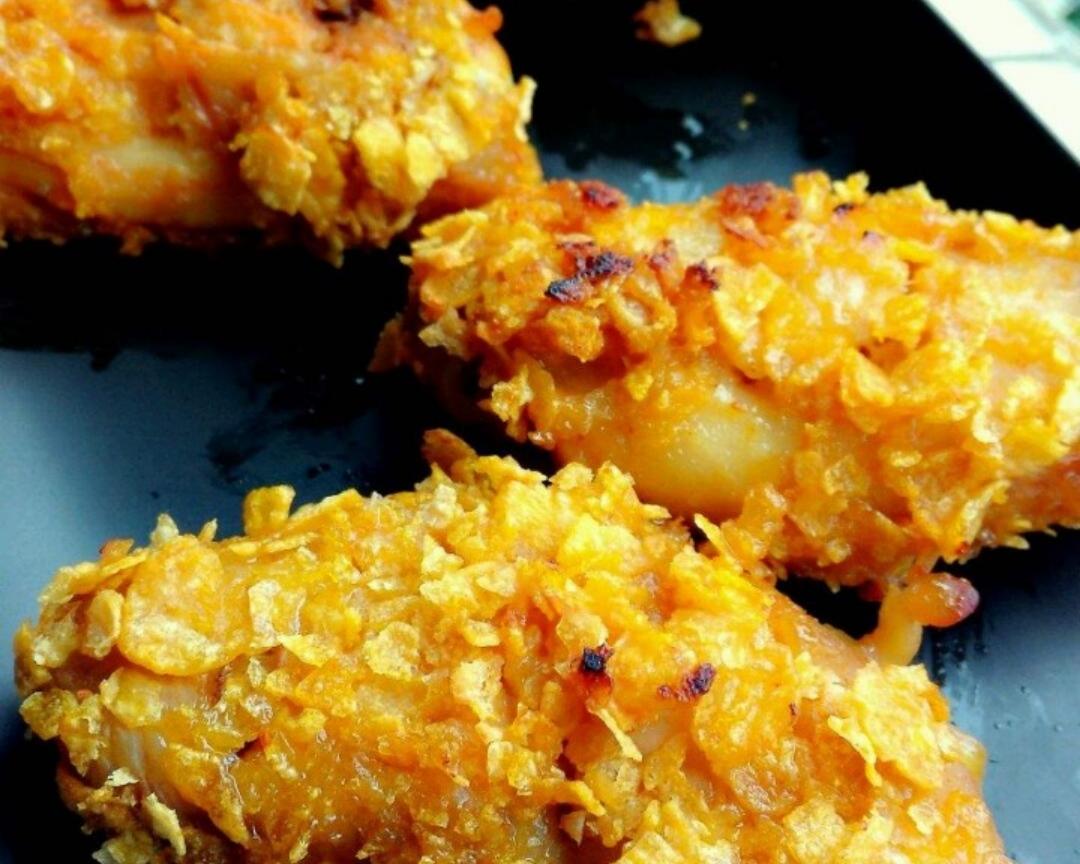 薯片脆皮炸鸡翅