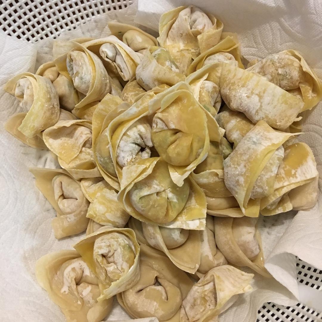 小馄饨的包法