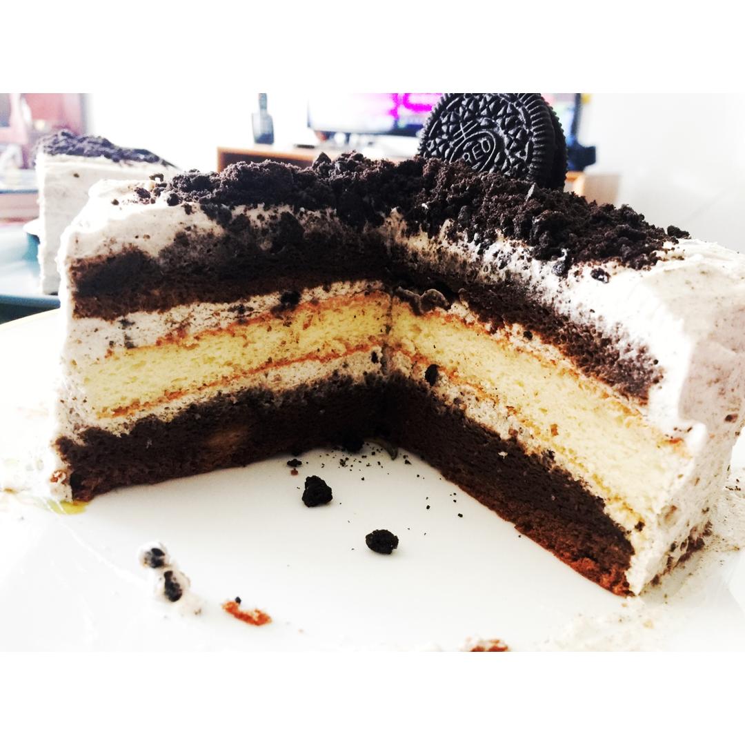 奥利奥咸奶油蛋糕