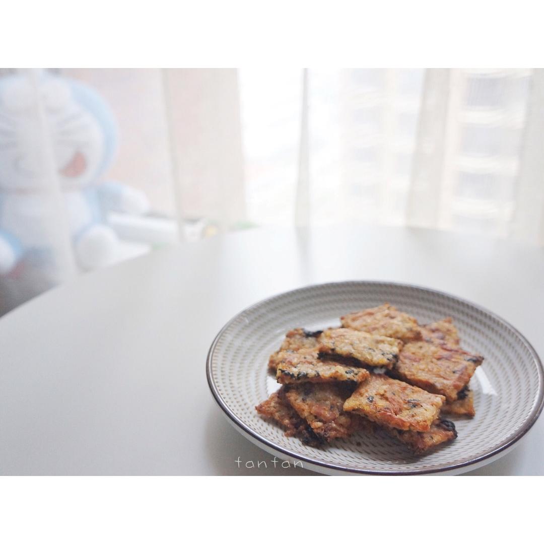剩饭好去处--肉松海苔饭焦干（锅巴）