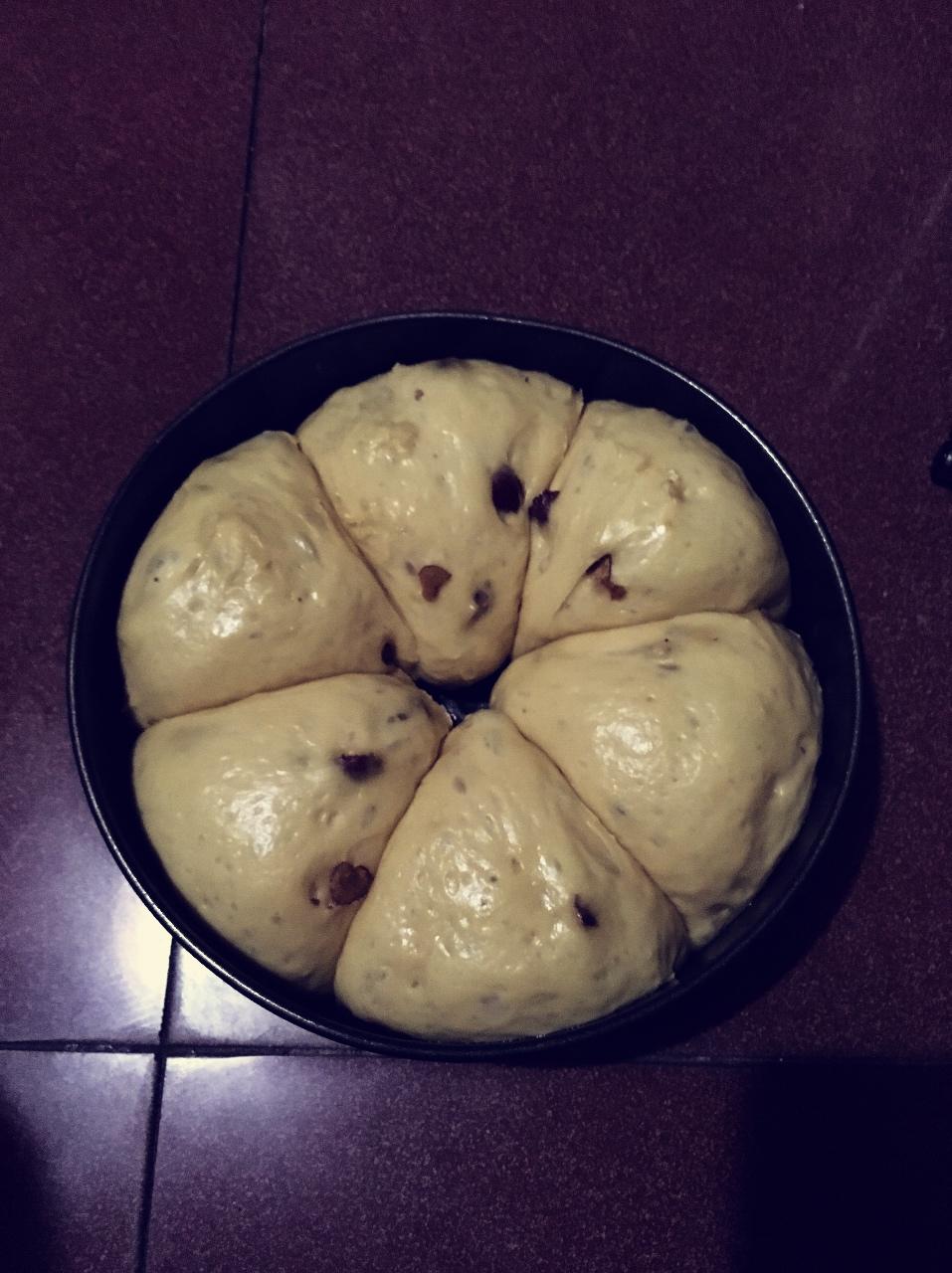 红糖甜枣面包～17小时冷藏中种