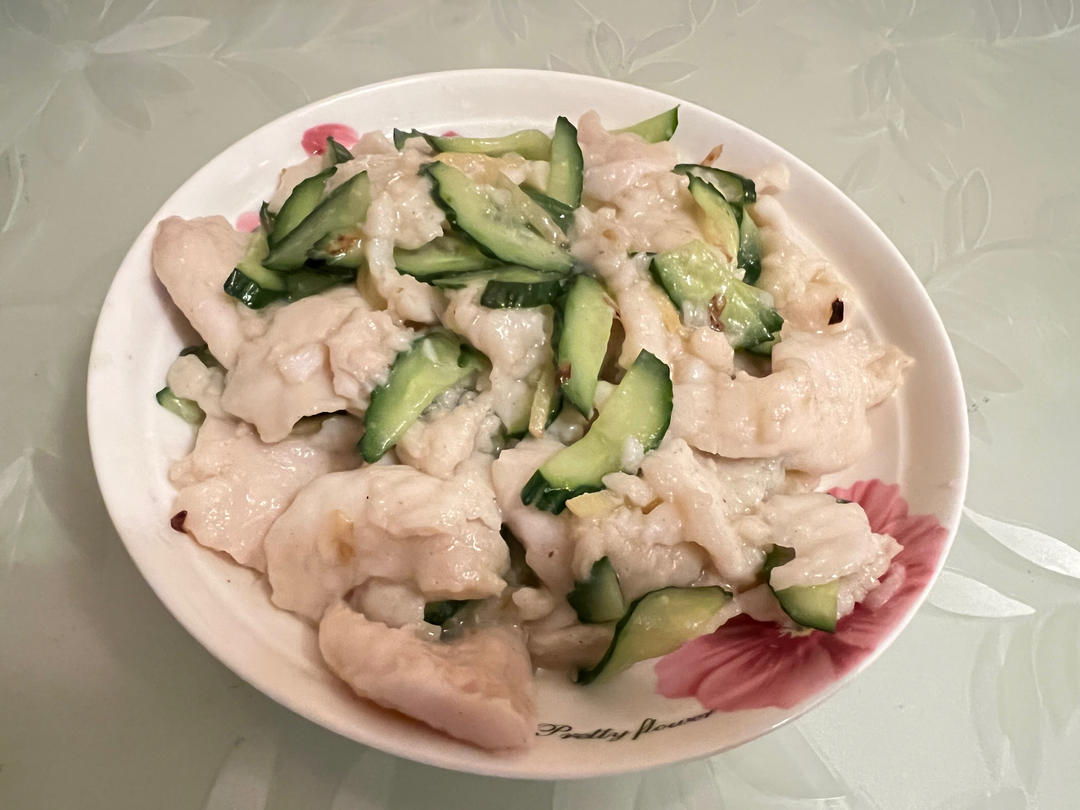传统鲁菜滑溜鱼片