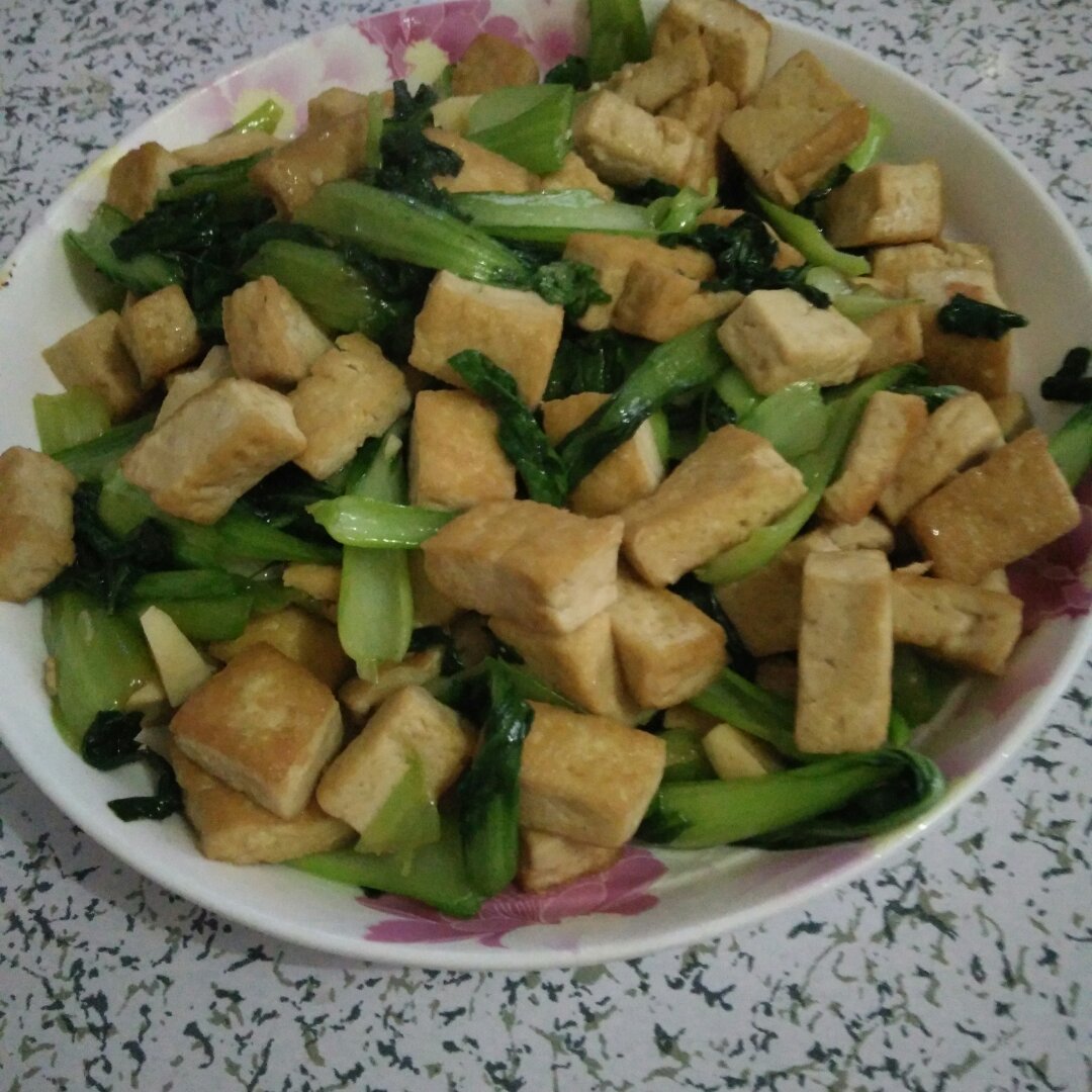 青菜豆腐