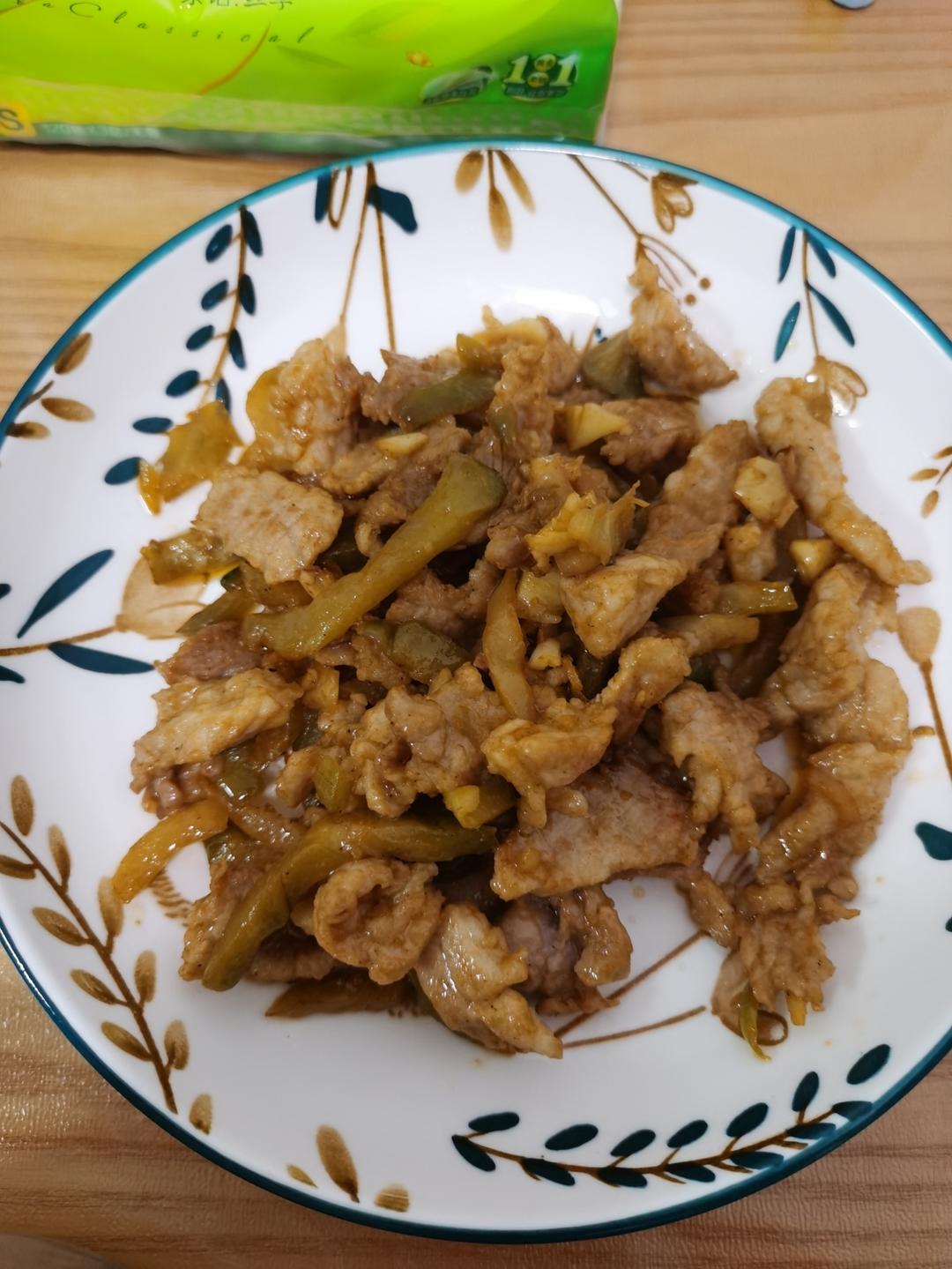 榨菜肉丝
