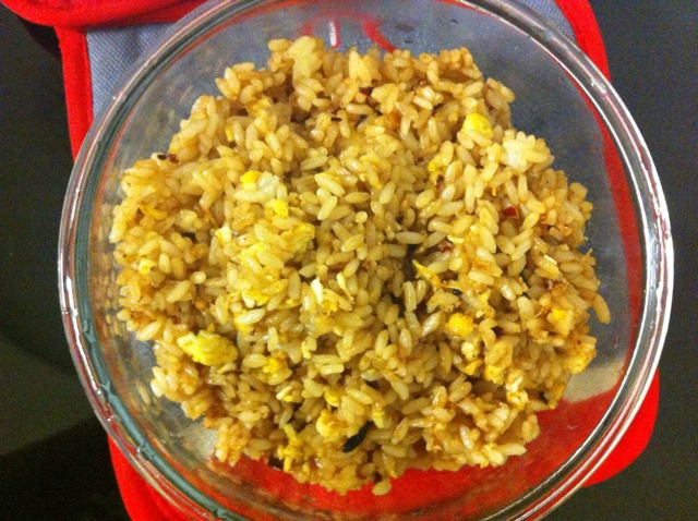 傻瓜版酱油炒饭