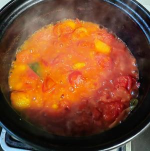 快手早餐👉🏻西红柿面鱼汤（营养美味的疙瘩汤新吃法）的做法 步骤8