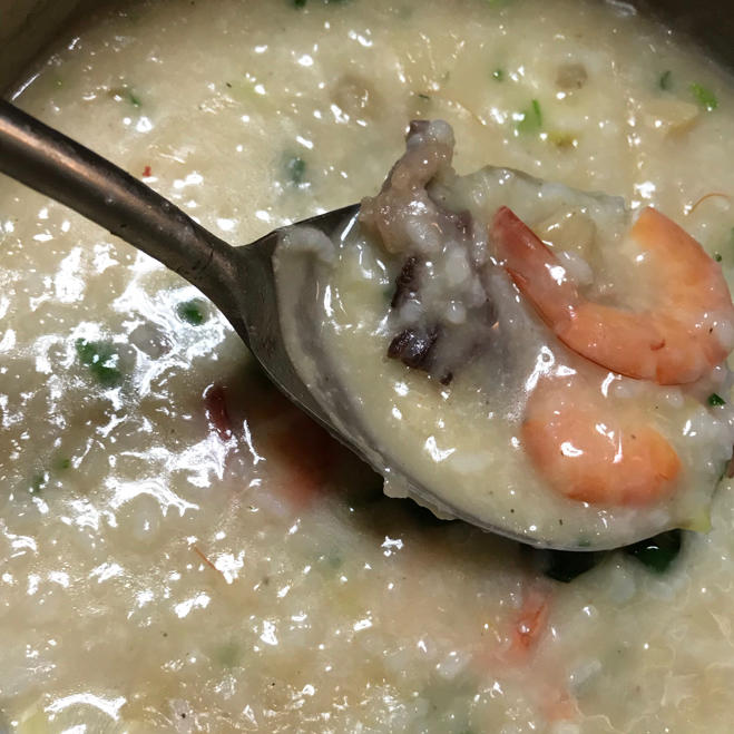 完爆大排档的潮汕砂锅虾粥！