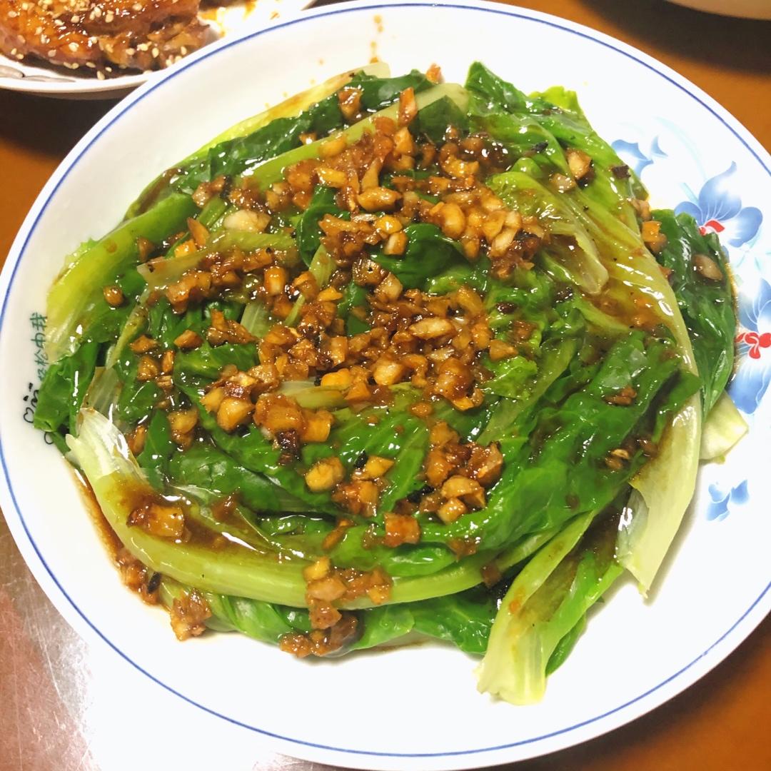 5分钟上桌的蚝油生菜
