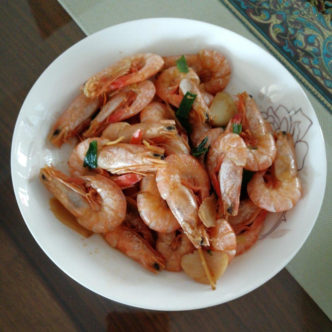 虾味十足的家烧硬壳虾