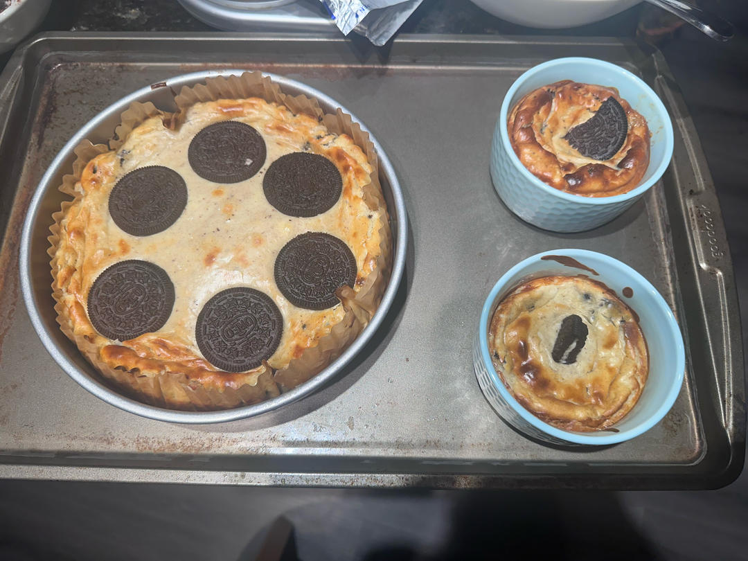 酸奶巴斯克芝士『低卡版』超好吃‼️0失败 巨简单