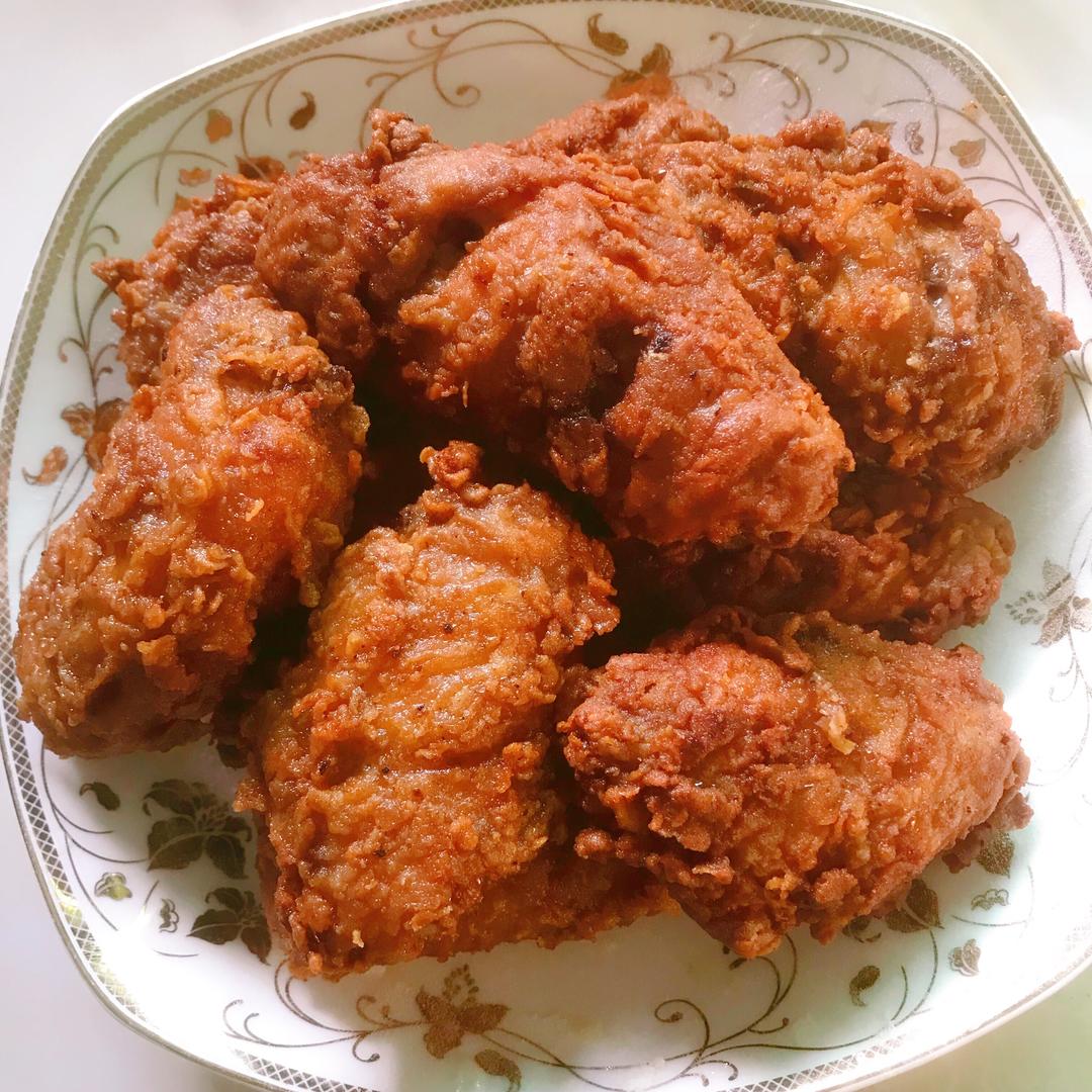 蒜蓉五香炸鸡翅