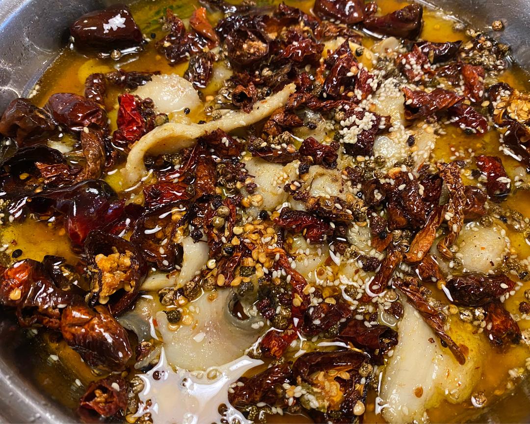 完美水煮鱼Sichun Boiled Fish with Fish Maw的做法