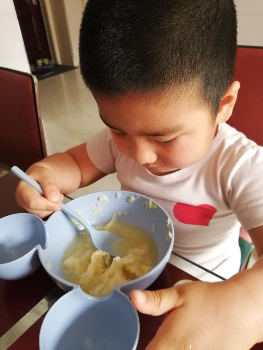 鸡肉龙利鱼芹菜馄饨