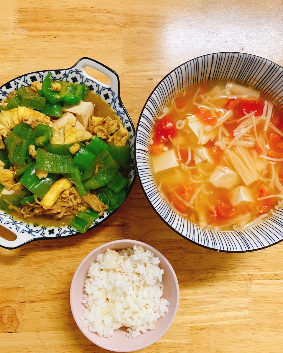 超级下饭菜青椒炒鸡蛋