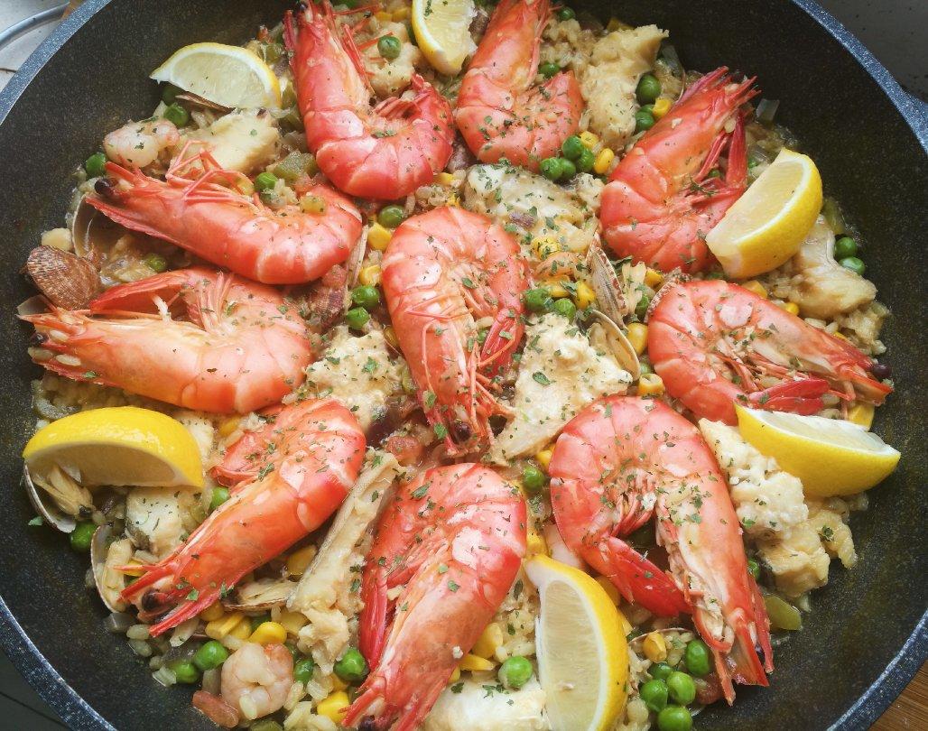 【曼食慢语】Seafood Paella 西班牙海鲜饭