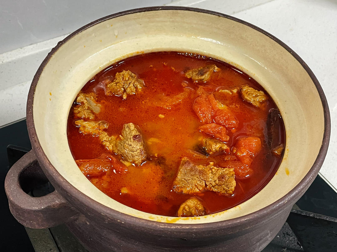 北鼎铸铁锅食谱｜番茄牛肉
