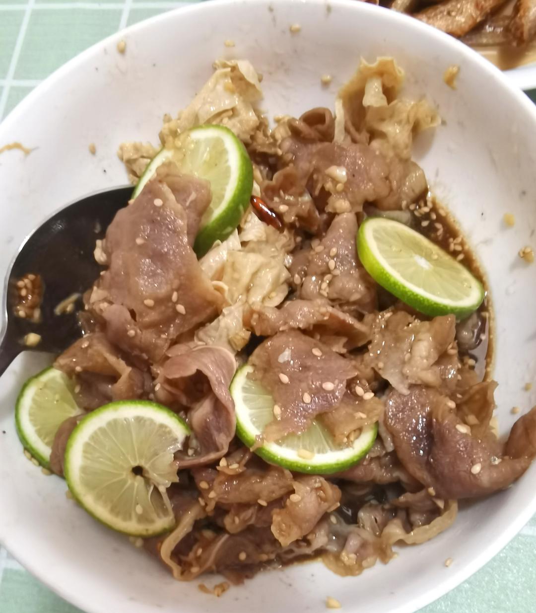 低脂凉拌肥牛